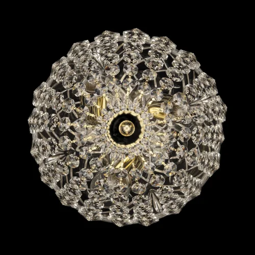 Светильник подвесной 14771/30 G M801 Bohemia Ivele Crystal прозрачный 5 ламп, основание золотое в стиле классика sp фото 2