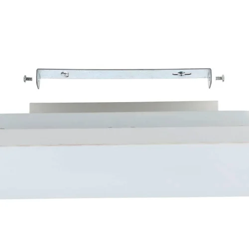 Светильник потолочный LED Turcona-B 900703 Eglo белый 1 лампа, основание белое в стиле лофт современный квадраты фото 5