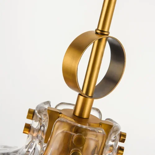 Светильник подвесной FLEUR C Прозрачный 179614-26 ImperiumLoft прозрачный 1 лампа, основание золотое в стиле современный лофт  фото 17