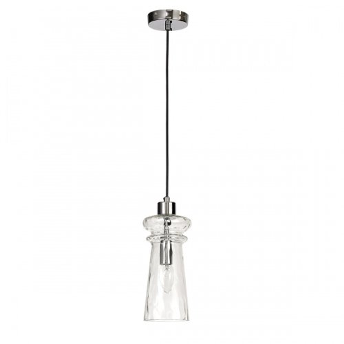 Светильник подвесной Pasti 4968/1A Odeon Light прозрачный 1 лампа, основание хром в стиле современный 