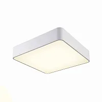 Светильник потолочный LED CUMBUCO 5502 Mantra белый 1 лампа, основание белое в стиле современный минимализм квадраты