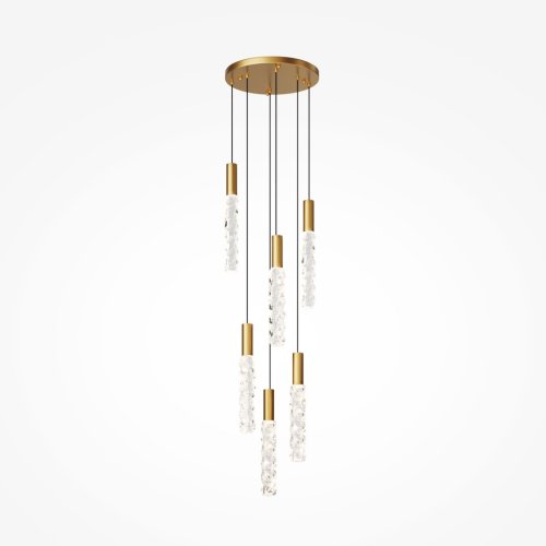 Светильник подвесной LED Selemo MOD328PL-L18BS3K Maytoni прозрачный на 1 лампу, основание латунь в стиле современный фото 6 Светильник подвесной LED Selemo MOD328PL-L18BS3K Maytoni прозрачный на 1 лампу, основание латунь в стиле современный фото 6