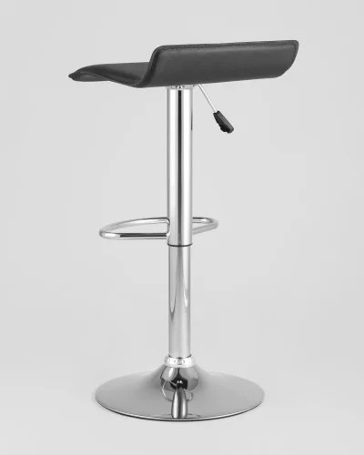 Стул барный hi-tec NEW, черный NP (набор 2 шт) УТ000038605 Stool Group, /экокожа, ножки/металл/, размеры - 630*830**** фото 5
