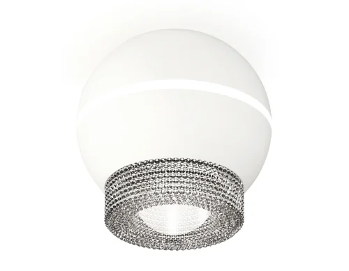 Светильник накладной Techno Spot XS XS1101030 Ambrella light белый 1 лампа, основание белое в стиле хай-тек современный круглый