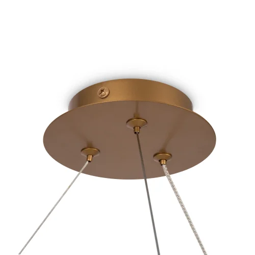 Светильник подвесной Balance MOD317PL-06G Maytoni белый 6 ламп, основание золотое в стиле современный шар фото 7