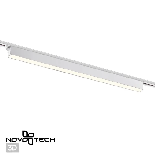 Трековый светильник однофазный Iter 358830 Novotech белый для шинопроводов серии Iter фото 4