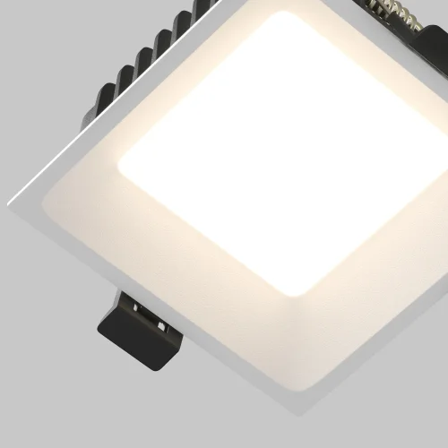 Светильник точечный LED Okno DL056-8W3-4-6K-W Maytoni белый на 1 лампу, основание белое в стиле хай-тек современный фото 3
