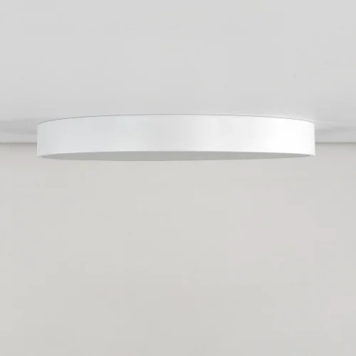 Светильник потолочный LED RGB с пультом Купер CL72495G0 Citilux белый 1 лампа, основание белое в стиле современный хай-тек минимализм с пультом фото 6