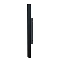 Настенный светильник уличный LED Tejat A5416AL-1BK Arte Lamp уличный IP54 чёрный на 1 лампу, плафон чёрный в стиле хай-тек современный LED