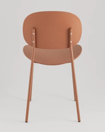 Стул Edie, пластик коричневый NP УТ000040833 Stool Group, коричневый/пластик, ножки/металл/коричневый, размеры - ***** фото 6