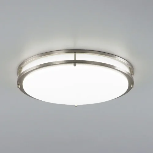 Светильник потолочный LED Бостон CL709501N Citilux белый 1 лампа, основание матовое хром в стиле современный  фото 3