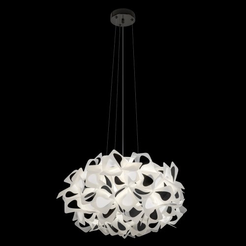 Люстра подвесная Слизия / Clizia 10595/530 Black LOFT IT чёрная белая на 3 лампы, основание в стиле фото 2 Люстра подвесная Слизия / Clizia 10595/530 Black LOFT IT чёрная белая на 3 лампы, основание в стиле фото 2
