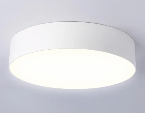 Светильник потолочный LED Air Alum FV5523 Ambrella light белый 1 лампа, основание белое в стиле современный хай-тек  фото 3