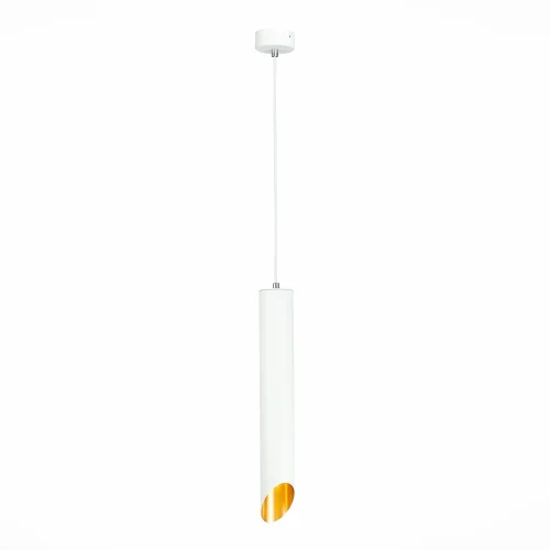 Светильник подвесной St152 ST152.513.01 ST-Luce белый 1 лампа, основание белое в стиле хай-тек современный трубочки фото 3