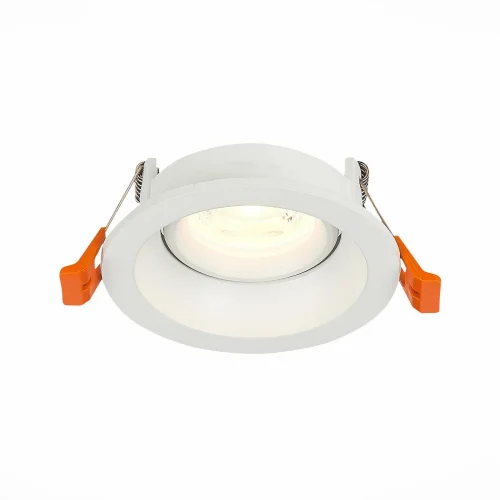 Светильник точечный Misura ST208.508.01 ST-Luce белый 1 лампа, основание белое в стиле современный хай-тек 