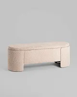 Банкетка Taks с местом для хранения букле капучино УТ000040303 Stool Group на 1 , основание в стиле современный 