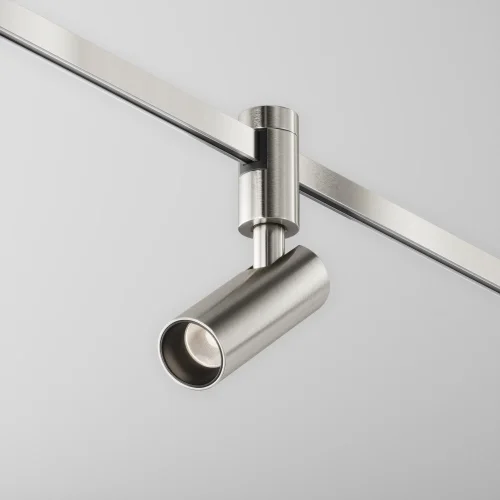 Трековый светильник Focus Led Flarity 4000K 5Вт 60° TR144-1-5W4K-W-PT Maytoni никель для шинопроводов серии Magnetic trаck system Flarity никель фото 3