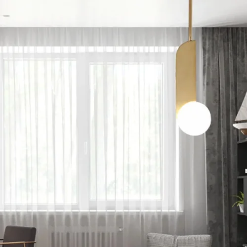 Светильник подвесной NEO L3 212832-26 ImperiumLoft белый на 3 лампы, основание латунь в стиле современный скандинавский лофт фото 2