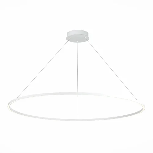 Светильник подвесной LED St605 Down ST605.543.72 ST-Luce белый 1 лампа, основание белое в стиле хай-тек кольца
