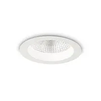 Светильник точечный LED BASIC FI ACCENT 15W 4000K Ideal Lux белый на 1 лампу, основание белое в стиле современный 