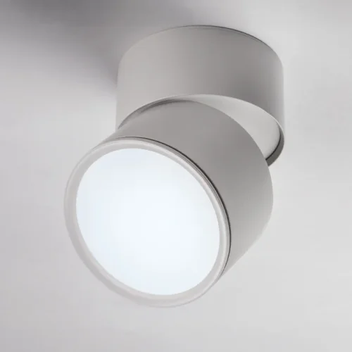 Светильник накладной LED Acuto 215886 Lightstar белый на 1 лампу, основание белое в стиле современный круглый фото 3