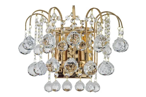 Бра Bellagio E 2.10.100 G Arti Lampadari без плафона на 2 лампы, основание золотое в стиле современный 