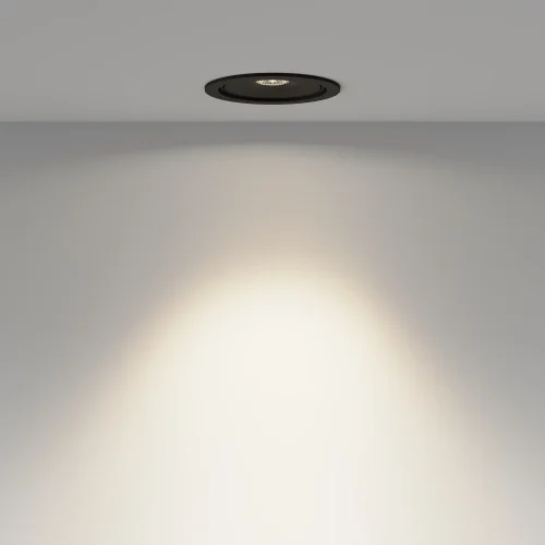 Светильник точечный LED Move DL060-9W3-4-6K-B Maytoni чёрный 1 лампа, основание чёрное в стиле современный хай-тек круглый фото 4