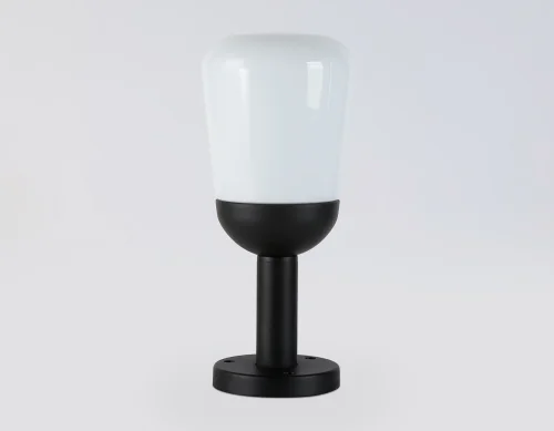 Парковый светильник ST2087 Ambrella light уличный IP54 чёрный 1 лампа, плафон белый в стиле хай-тек современный E27 фото 4
