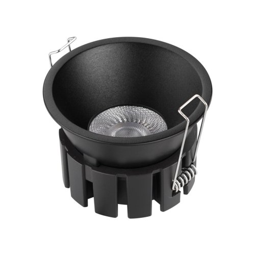 Светильник точечный LED Solis 359860 Novotech чёрный на 1 лампу, основание чёрное в стиле хай-тек круглый фото 7