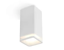 Светильник накладной Techno Spot XS XS7820020 Ambrella light белый 1 лампа, основание белое в стиле хай-тек современный квадратный