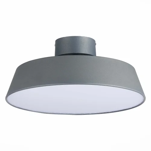 Светильник потолочный LED Vigo SLE600272-01 ST-Luce серый 1 лампа, основание серое в стиле хай-тек  фото 2