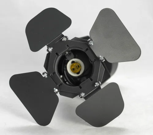 Спот с 1 лампой лофт LSP-9838 Lussole чёрный E14 в стиле лофт прожектор фото 5