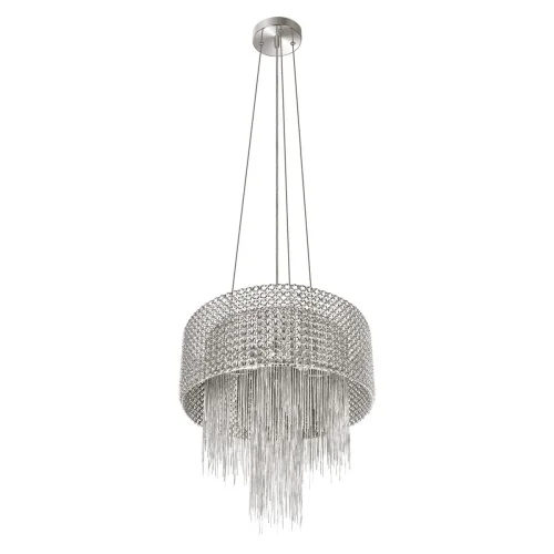 Люстра подвесная Opera 10406/500 LOFT IT никель на 6 ламп, основание никель в стиле арт-деко фото 3