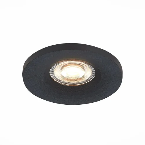 Светильник точечный Gera ST205.408.01 ST-Luce чёрный 1 лампа, основание чёрное в стиле современный хай-тек  фото 3