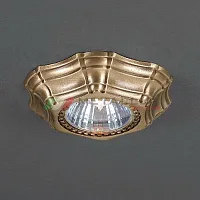 Светильник точечный SPOT 1096 BRONZO Reccagni Angelo античный бронза 1 лампа, основание античное бронза в стиле классический 