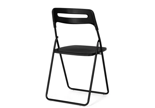 Пластиковый стул Fold складной black 15482 Woodville, чёрный/, ножки/металл/чёрный, размеры - ****430*460 фото 4