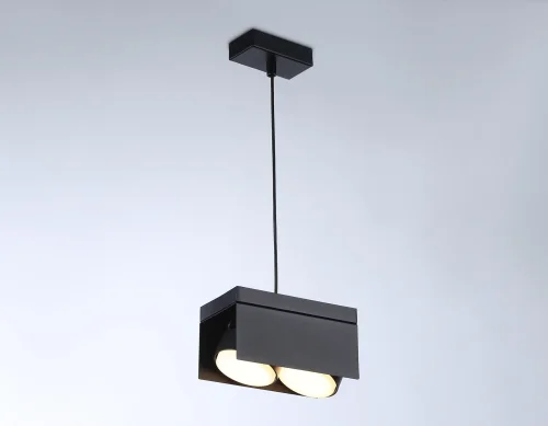 Светильник подвесной TN70859 Ambrella light чёрный 1 лампа, основание чёрное в стиле хай-тек современный  фото 3