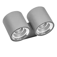 Настенный светильник LED Paro 362692 Lightstar уличный IP65 серый 4 лампы, плафон серый в стиле современный LED