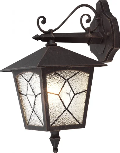Настенный светильник Atlanta 3125 Globo уличный IP44 коричневый 1 лампа, плафон коричневый в стиле классический E27