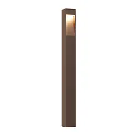 Парковый светильник LED Cosmo SL9522.625.02 ST-Luce уличный IP коричневый на 1 лампу, плафон коричневый в стиле современный LED