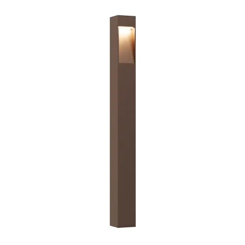 Парковый светильник LED Cosmo SL9522.625.02 ST-Luce уличный IP коричневый на 1 лампу, плафон коричневый в стиле современный LED