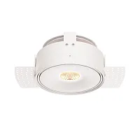 Светильник точечный LED Move DL060-9W3-4-6K-TRS-W Maytoni белый 1 лампа, основание белое в стиле современный хай-тек круглый для затирки