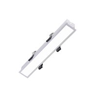 Светильник потолочный LED Aplot 4113-1C Favourite белый 1 лампа, основание белое в стиле современный линейный
