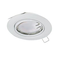 Светильник точечный LED PENETO 94239 Eglo белый 1 лампа, основание белое в стиле модерн 