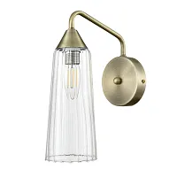 Бра Doliana 6584/1W Lumion прозрачный на 1 лампу, основание бронзовое в стиле современный 