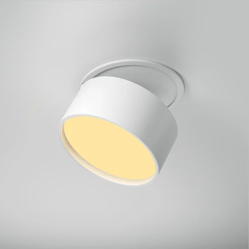 Светильник точечный LED Onda DL024-12W-DTW-W Maytoni белый на 1 лампу, основание белое в стиле современный хай-тек круглый фото 11