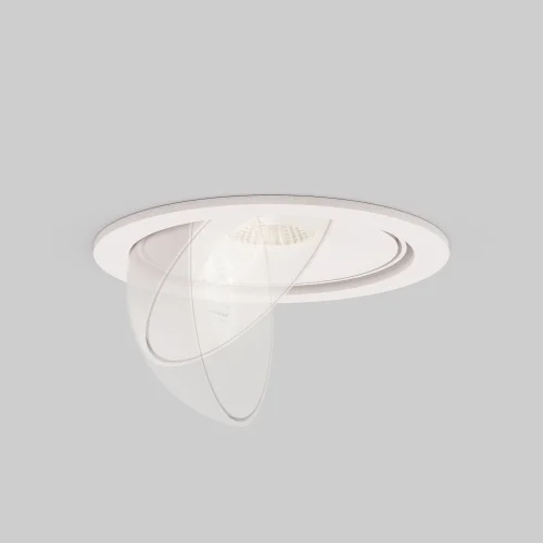 Светильник точечный LED Move DL060-9W3-4-6K-W Maytoni белый 1 лампа, основание белое в стиле современный хай-тек круглый фото 5