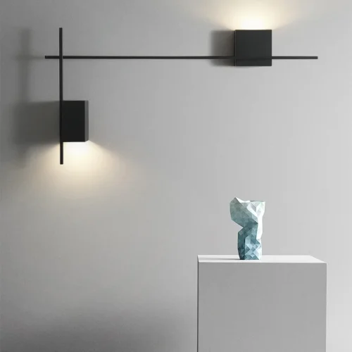 Настенный светильник BURTON 208906-23 ImperiumLoft чёрный на 2 лампы, основание чёрное в стиле современный фото 6 Настенный светильник BURTON 208906-23 ImperiumLoft чёрный на 2 лампы, основание чёрное в стиле современный фото 6