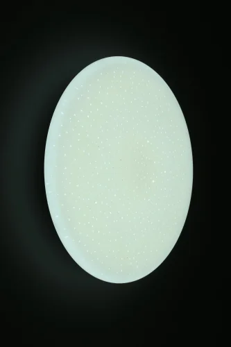 Светильник потолочный LED RGB с пультом Melofon OML-47337-48 Omnilux белый 1 лампа, основание белое в стиле современный хай-тек с пультом фото 5