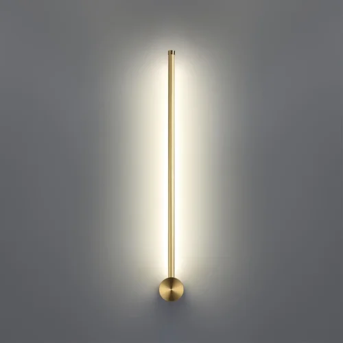 Бра LED Fillini 4335/12WGP Odeon Light золотой на 1 лампу, основание золотое в стиле современный хай-тек минимализм отражённый свет фото 6